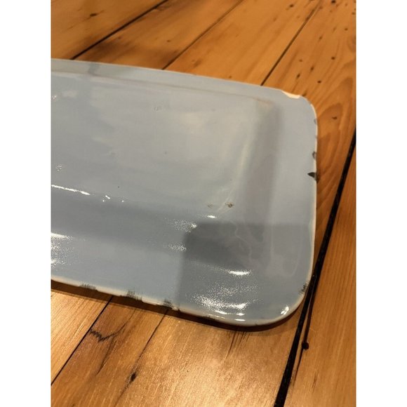 Two White Tulips SIGNED Victoria Heisler Flower Tray. Hand-painted Platter Dish. - Picture 10 of 10